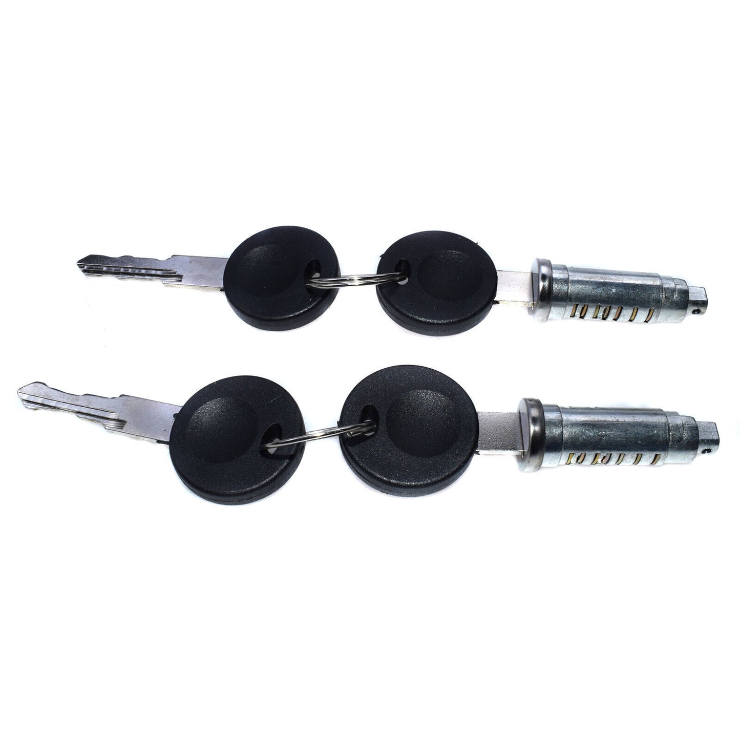 for VW EuroVan TRANSPORTER MK4 T4 Set of 2 Door Lock Cylinder Barrel Key NEW