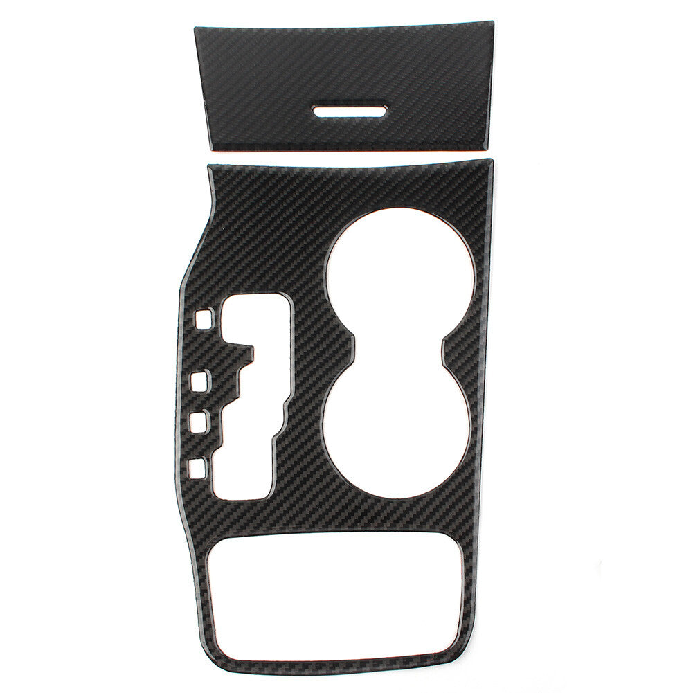 LHD Carbon Fiber Gear Shift Frame Cover Trim For 2011-13 12 for Jeep Grand Cherokee