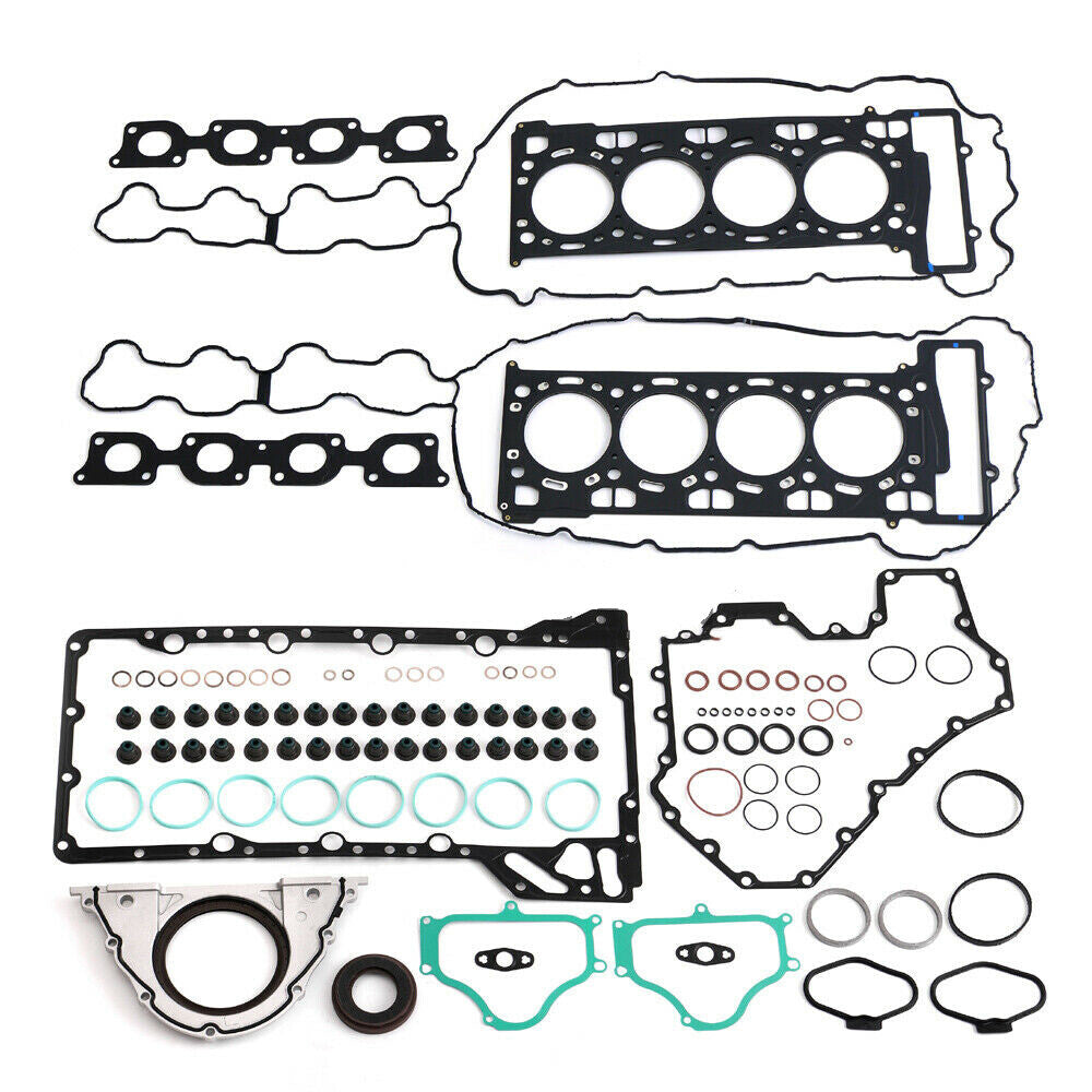 N63 Engine Overhaul Rebuilding Kit - Pistons Rings 11257613626 Bearings for BMW