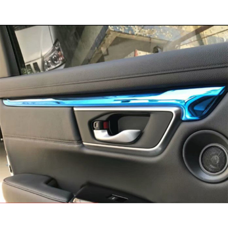 for Honda CR-V 2017-2022 Bright blue Interior Door Panel Strap Decor Cover Trim
