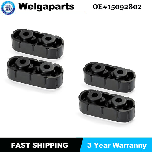 4PCS for Chevy for Cadillac Exhaust Hanger Insulator Mount Holder Pipe 15092802