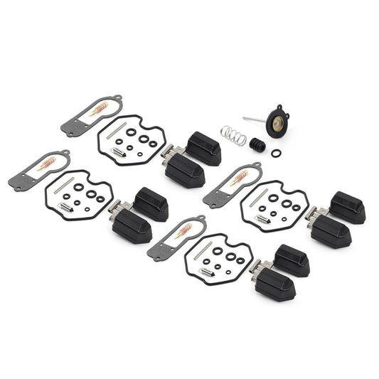 CARBURETOR CARB REPAIR REBUILD KIT and Floats Fit for HONDA CB750K 750 FOUR K7 1977