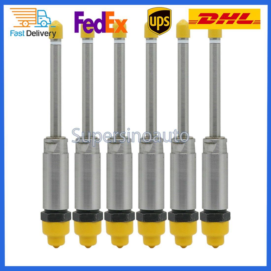 6pcs 3406B 3406 Engine Diesel Pencil Fuel Injector Nozzles 4W7018 0R3422 Fit CAT