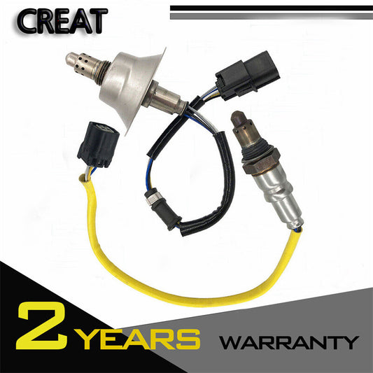 Two-pack of upstream and downstream oxygen sensors suitable for Honda for Civic 2016 - 2020 CR-V 2017 - 2020 1.5L