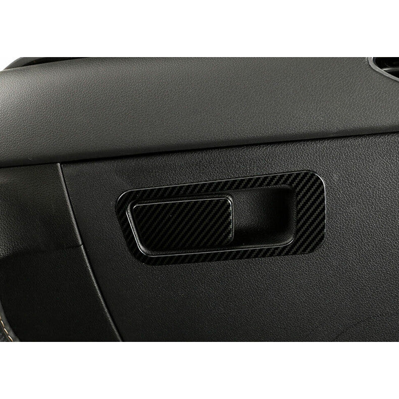 for Hyundai Sonata 2020-2023 Carbon Fiber for Co -Pilot Storage Box Handle Cover Trim