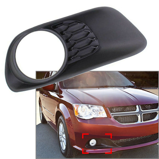 1x Right Side Front Bumpe Fog Light Lamp Bezels For 2011-2017 2016 for Dodge Caravan