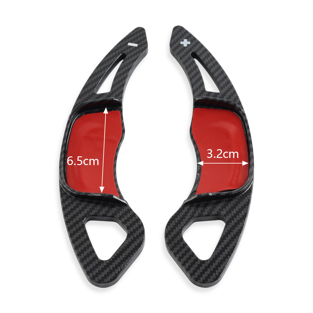 for VW for Golf 7 Lamando for Jetta Black Steering Wheel Shift Paddle Shifter Extension