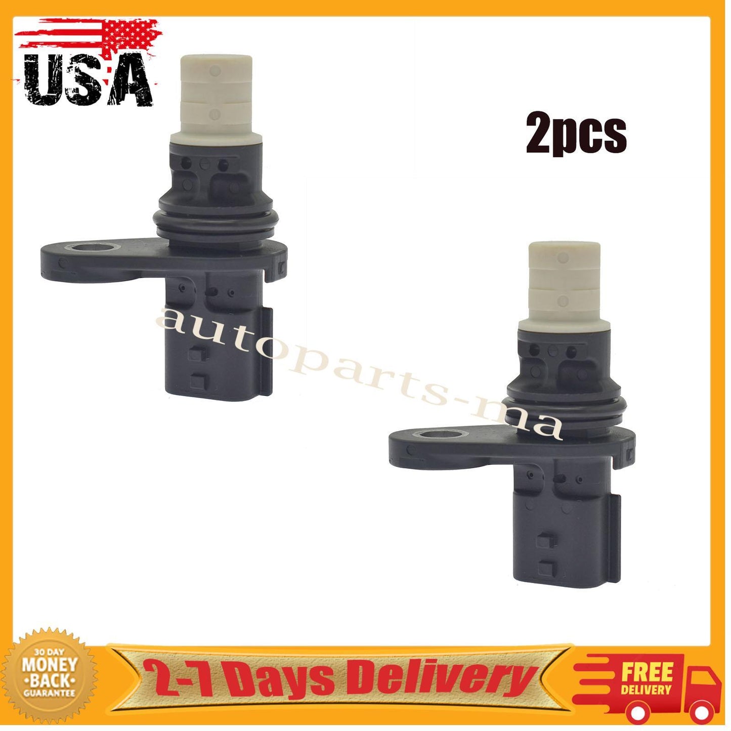 2x Crankshaft Position Sensor 23731-1HC5A ADN17257 for Nissan K13 Micra E12 Note
