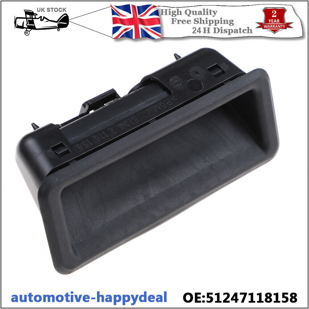 Boot Tailgate Trunk Handle Release Switch 51247118158 Fits for BMW 1 3 5 series