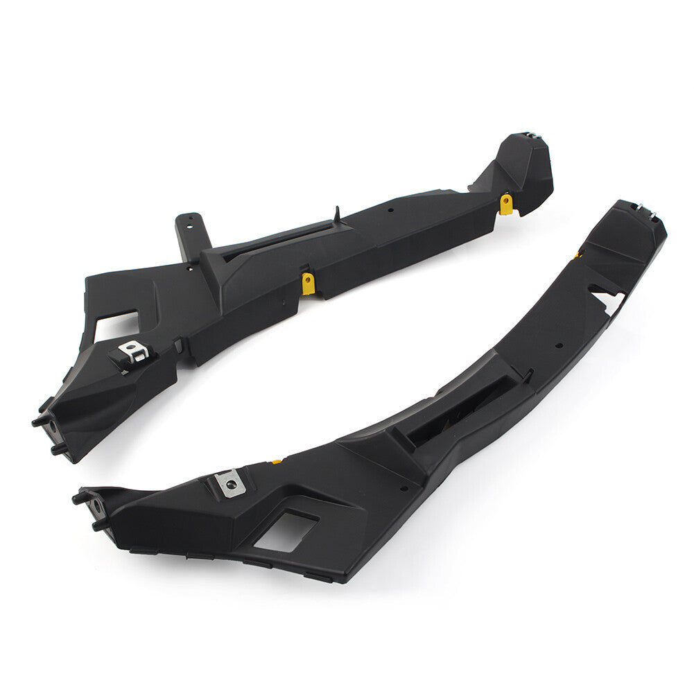 2x C2D43335 Front Bumper Mount Bracket Fit for Jaguar XJ 2010-2019 2018 2017 2016