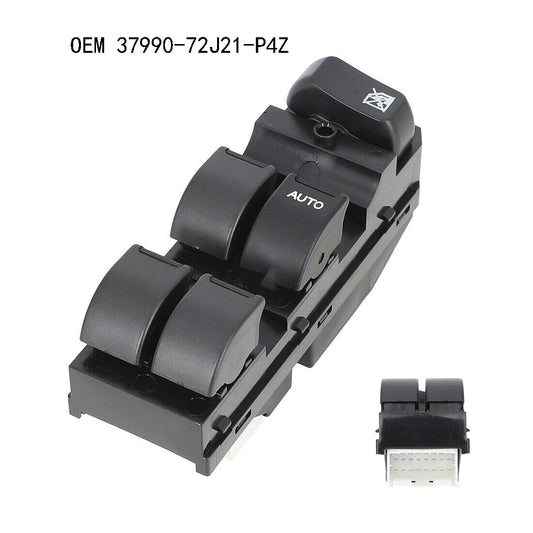 for Suzuki Wagon Alto Selvo MF22S 37990-72J21-P4 RHD Driver Power Window Switch