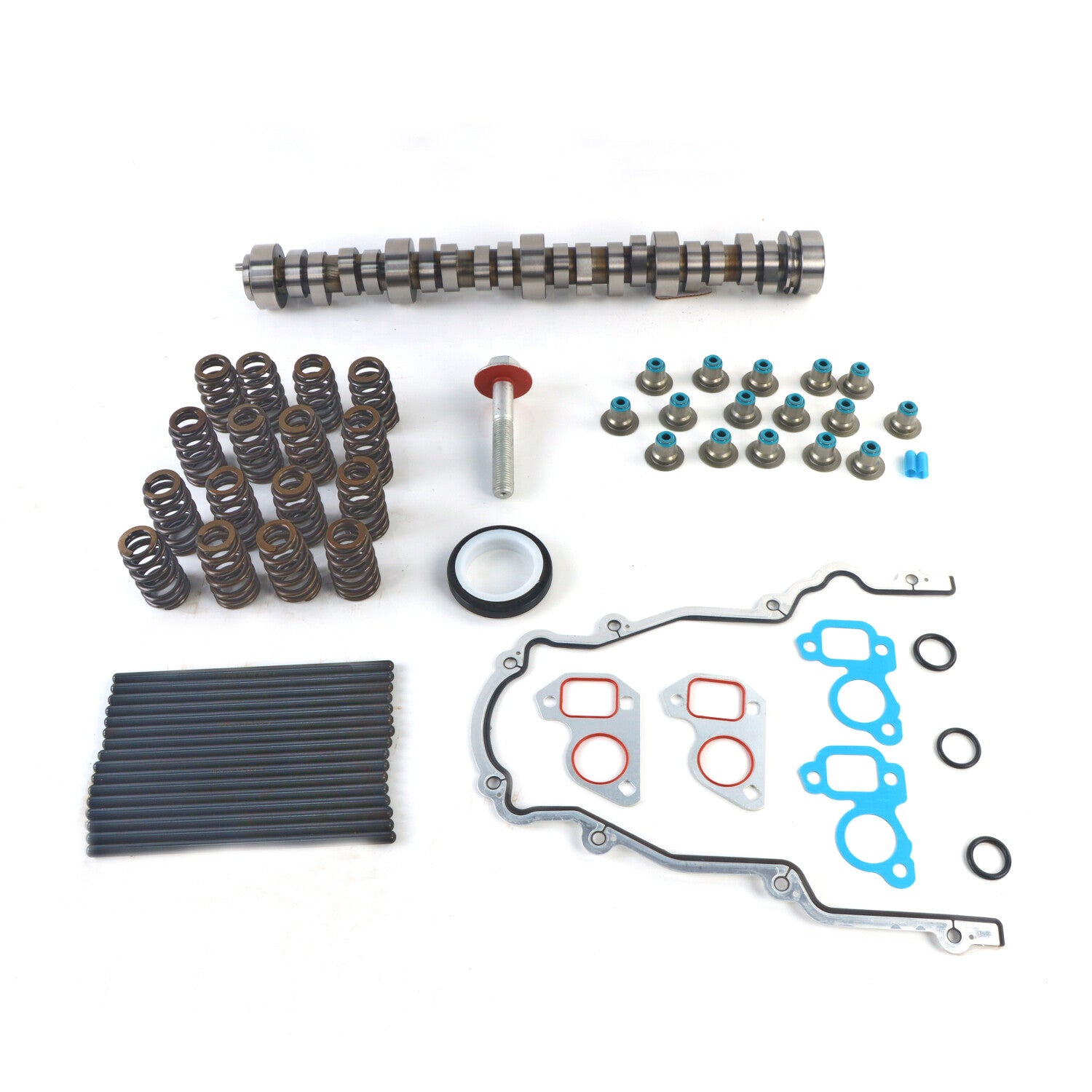 Stage 2 Camshaft + Springs Seals Gaskets for 4.8 5.3 6.0 LS LS1 LS2 LQ4 LQ9
