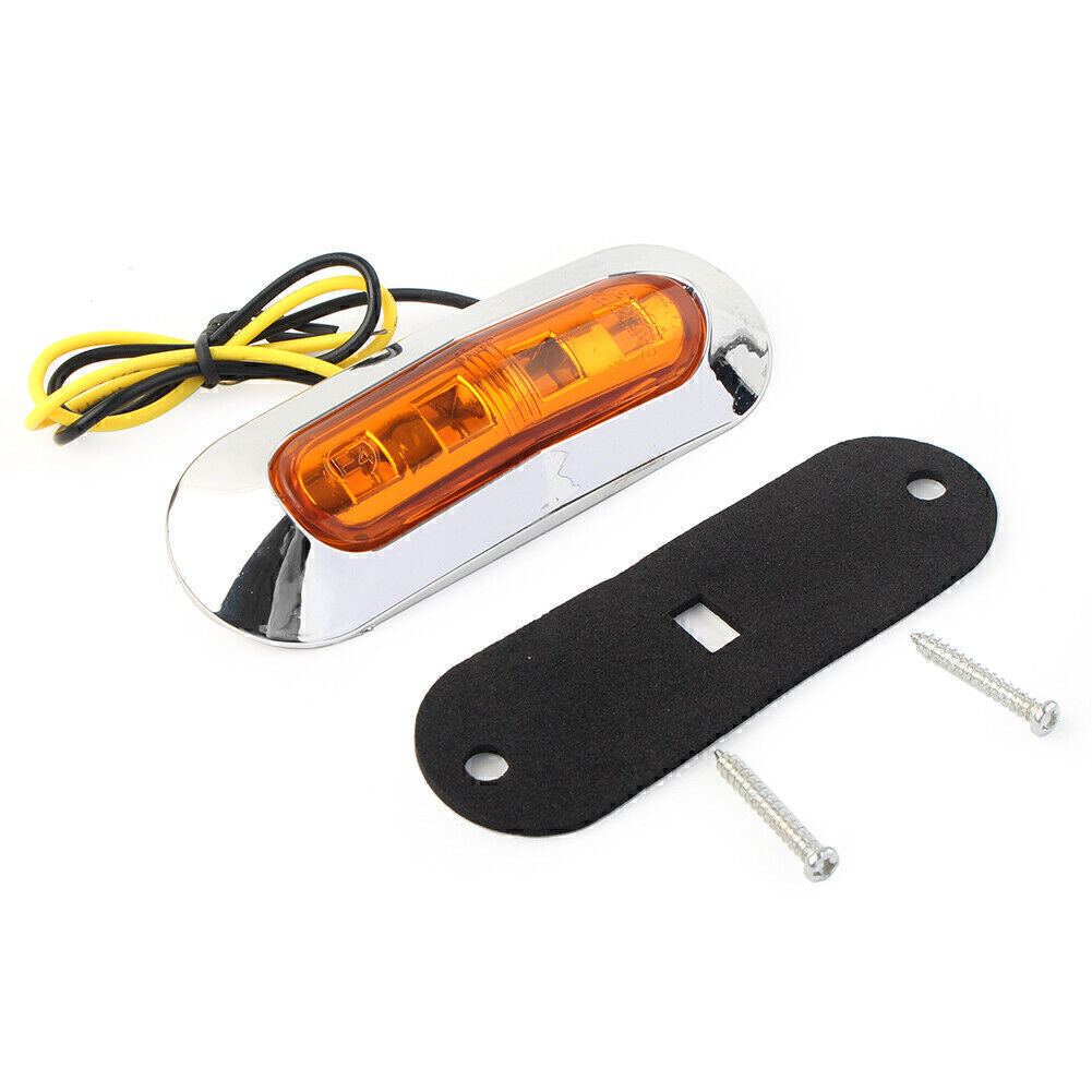 1x LED Side Clearance Marker Light For Car Truck Trailer Pickup 12V 24V