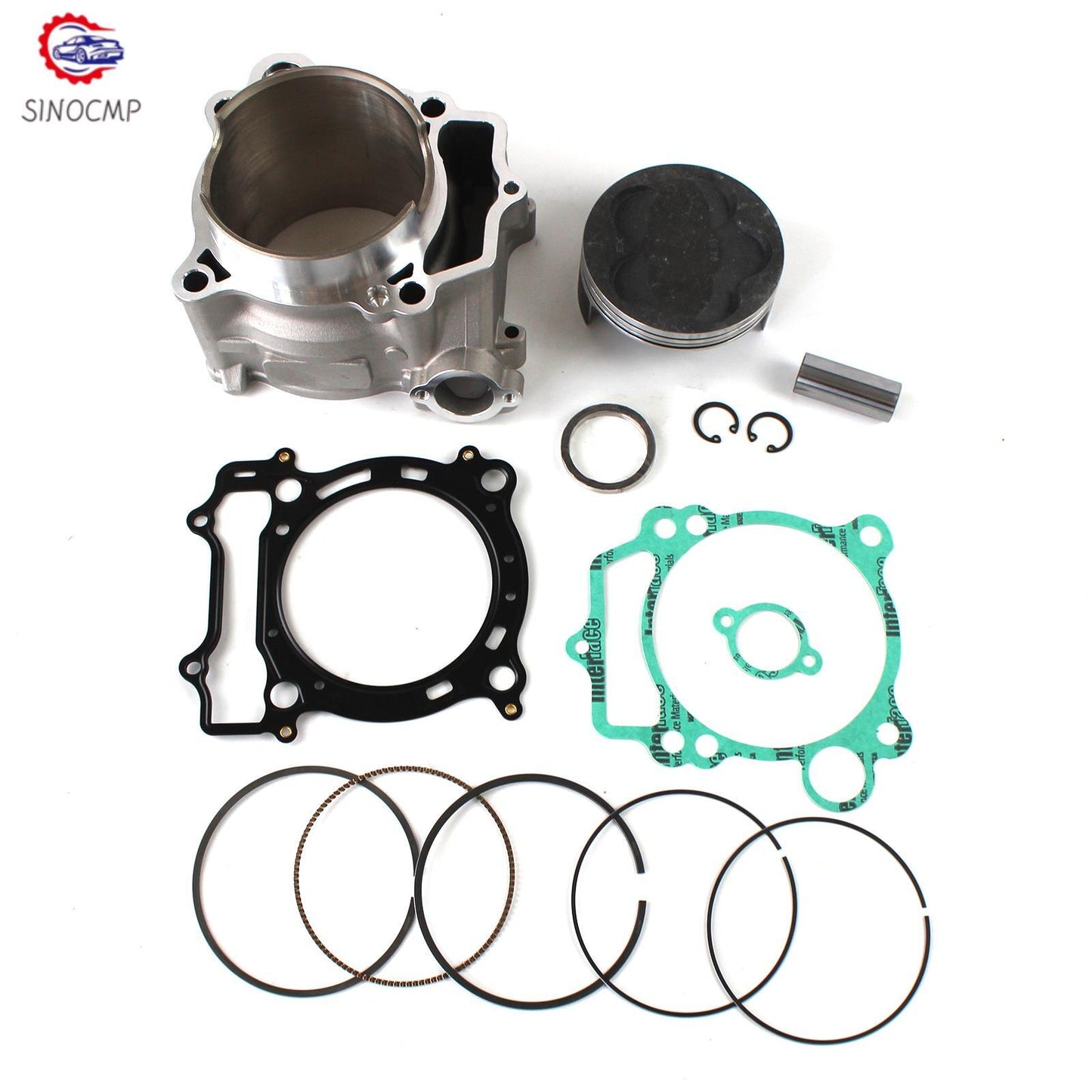 Cylinder Piston Top End Gasket Kit Replacement for Yamaha YZ450F WR450F YFZ450X