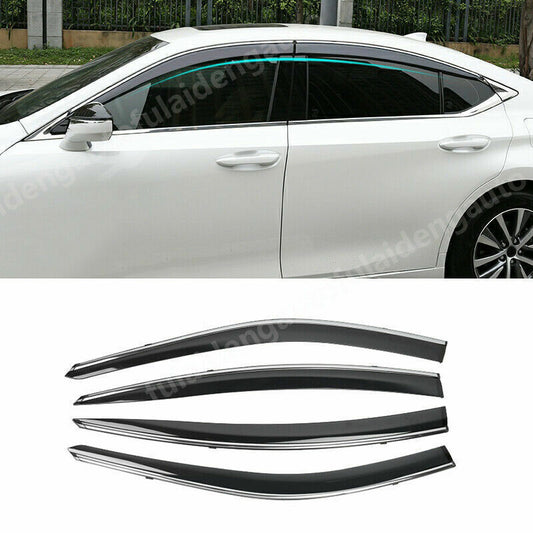 for Lexus ES350/300h/250 2019-22 Window Sun Vent Visor Rain Guard Shield Cover4