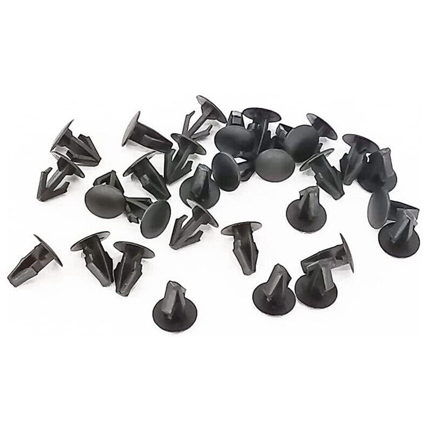 50Pcs 6mm Hole Hood Insulation Retaining Clips 91520-SM4-C01 for Acura  for Honda