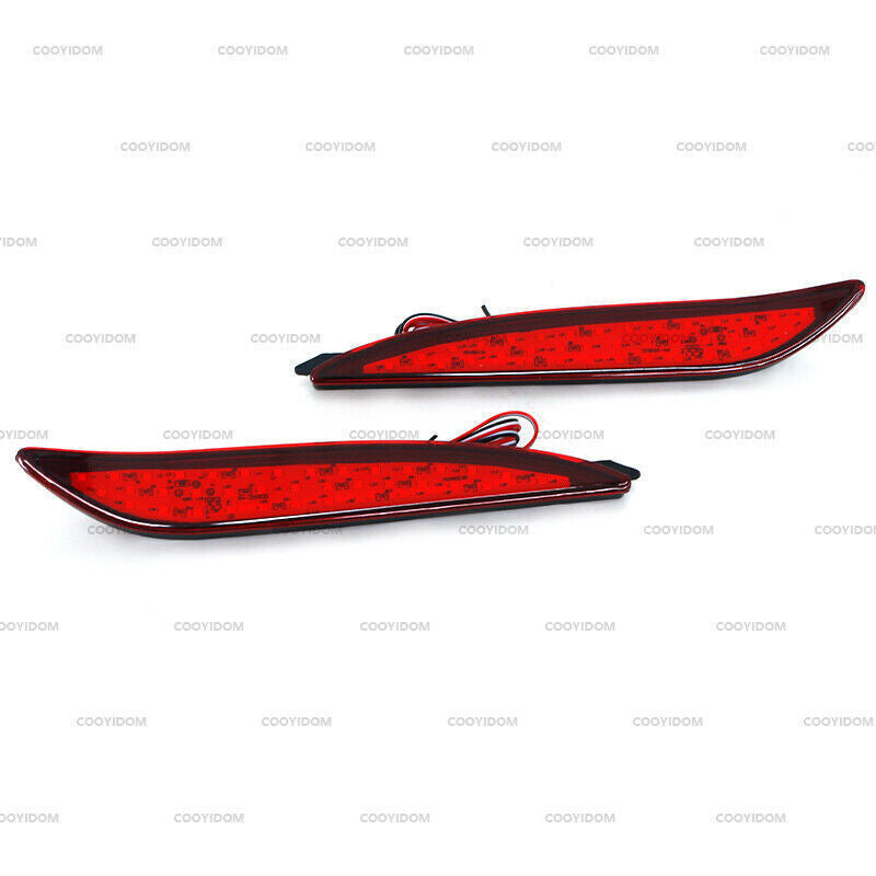 Pair Rear Bumper Reflector TailLight Braking Light For 2012 2013 for Hyundai for Elantra
