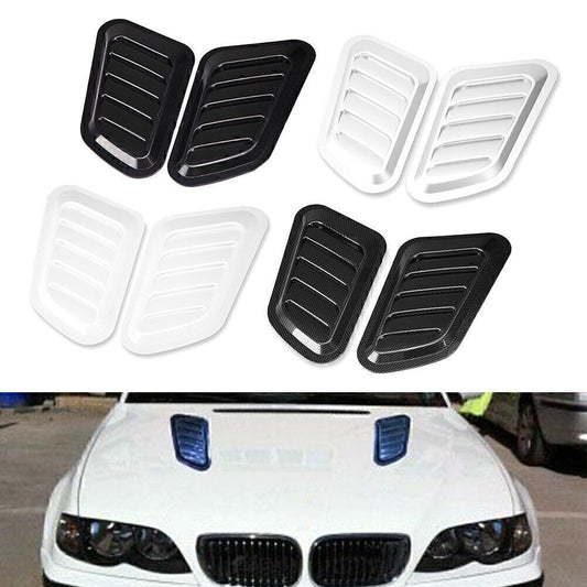 2-piece universal car decorative air intake cover/ventilation cap