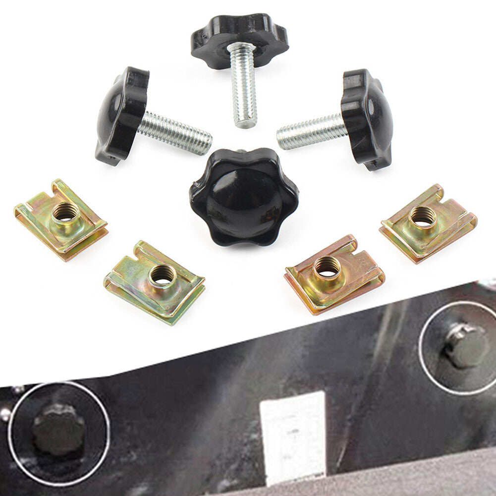 Saddlebag Lock Mounting Theft Deterrent Bolt Screw Fit for Harley FLHT FLHTCU Motor