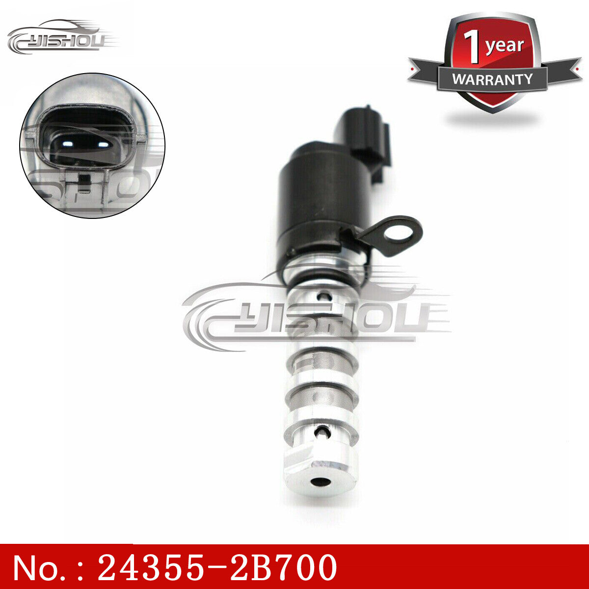 VVT (Variable Valve Timing) solenoid valve 24355-2B700 is suitable for Kia Rio Soul for Hyundai Accent.