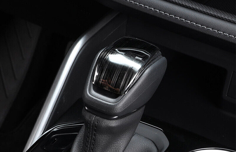 Black Titanium Gear Shift Knob Gearbox Head Trim for Toyota Highlander 20-23