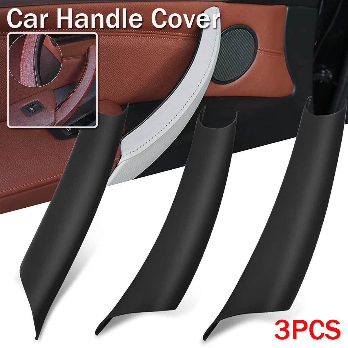 Interior door handle panel pull cover passenger side suitable for BMW X5 X6 E70 E71 07-13