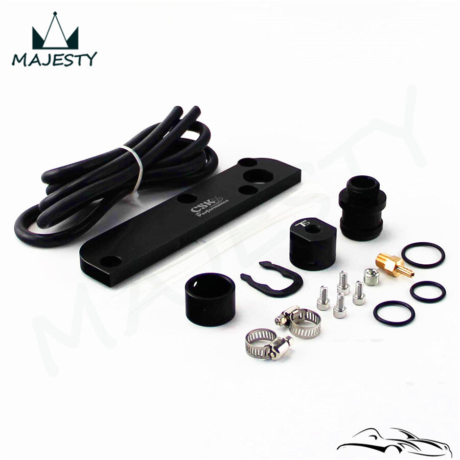 Fits for VW / for Audi 2.0T FSI Torque Solution Billet PCV Adapter w/ Boost Cap Kit BK