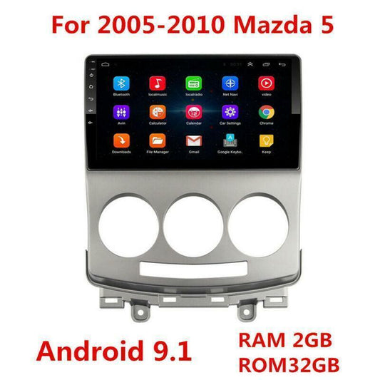 For 2005-10 for Mazda 5 9 Android 9.1 Car Radio Stereo GPS Navigation Player 2+32GB