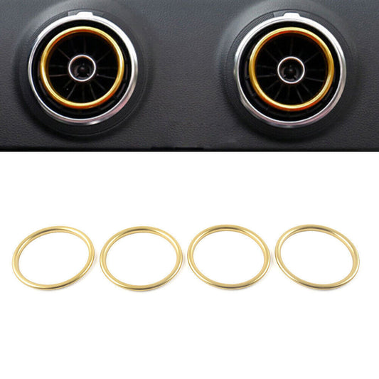 Fit for Audi A1 S1 Center Console AC Air Condition Vent Outlet Inner Ring Cover Trim