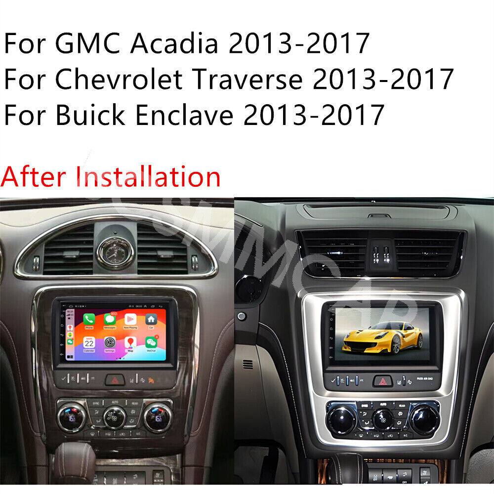 Fit for GMC Acadia 2013-2017 Car Stereo Radio Touch Screen GPS Navi Head Unit