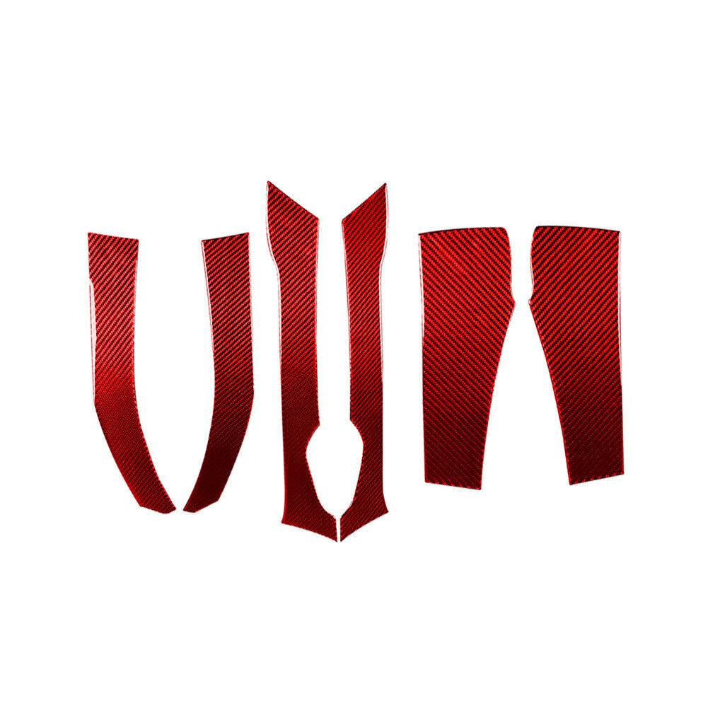 Carbon Fiber Rear for Seat Side Panel Cover Trim for Dodge for Challenger 2015-2024 2023