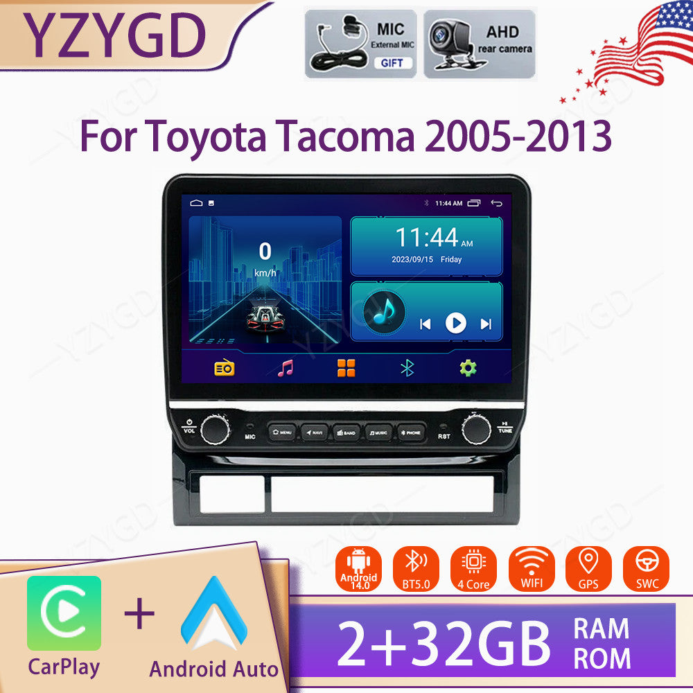 for Toyota Tacoma 2005-2013 Stereo 10Android Car Carplay Radio GPS Nav Screen