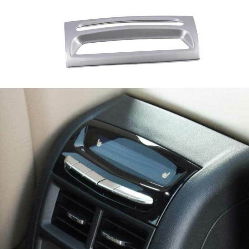 for Cadillac XT5 2017-2024 Matte Silver Rear Air Outlet Vent Frame Cover Trim 1P