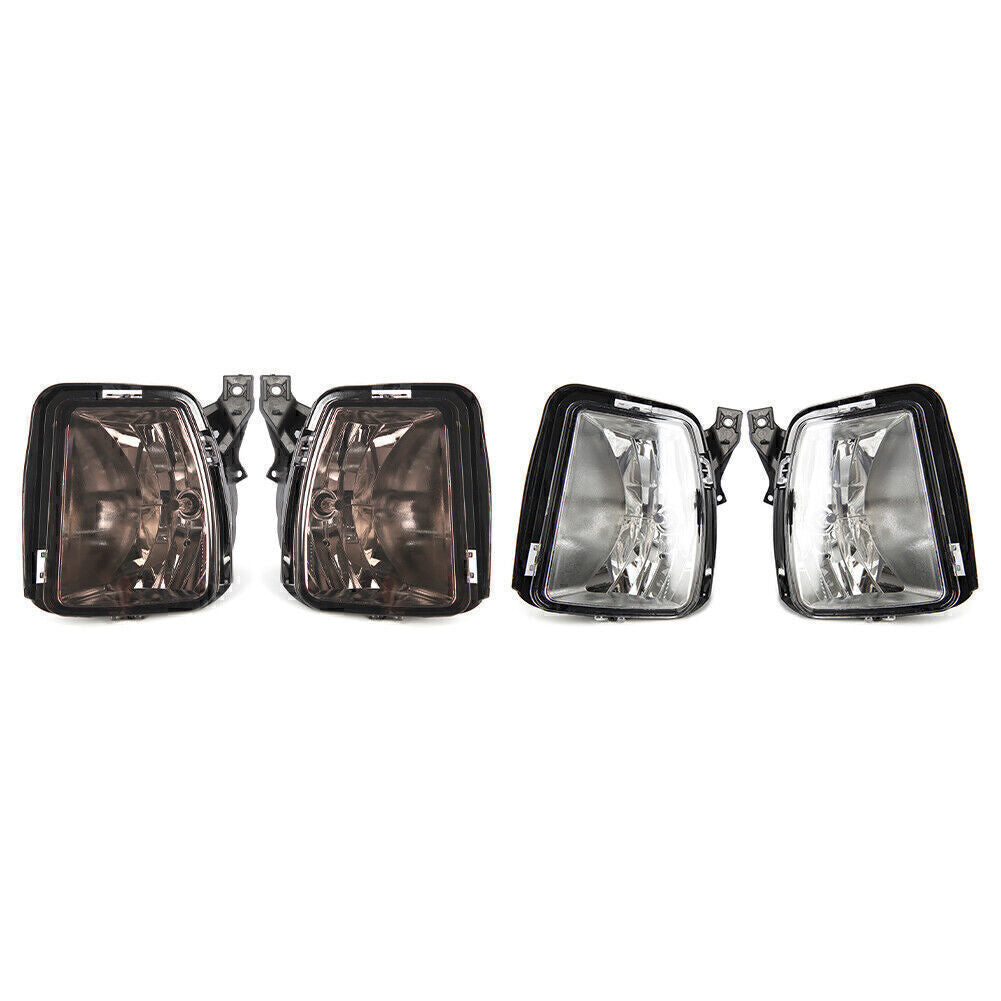 for Dodge for RAM 1500 2013-2017 2016 15 14 Clear/Black Front Fog Light Lamps LH+RH