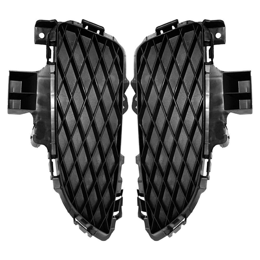 2Pcs For 2004-2008 3 Front Lower Bumper Fog Light Lamp Cover Grille Left+Right