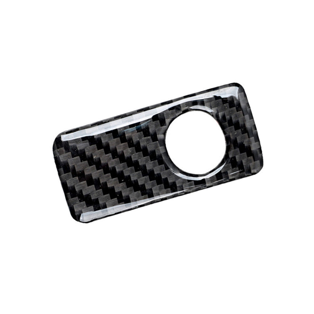 Carbon Fiber Interior Glove Box Handle Cover Trim for BMW X1 F48 2016-2018