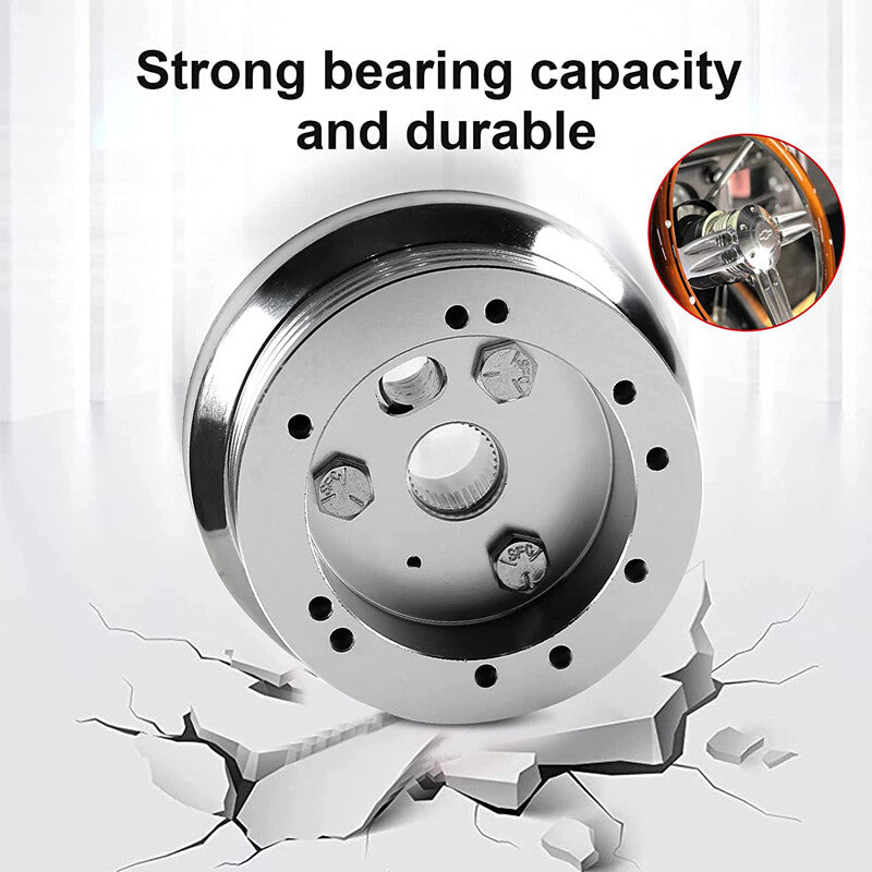 5-hole and 6-hole steering wheel hub adapters for automotive polishing short hub connectors
