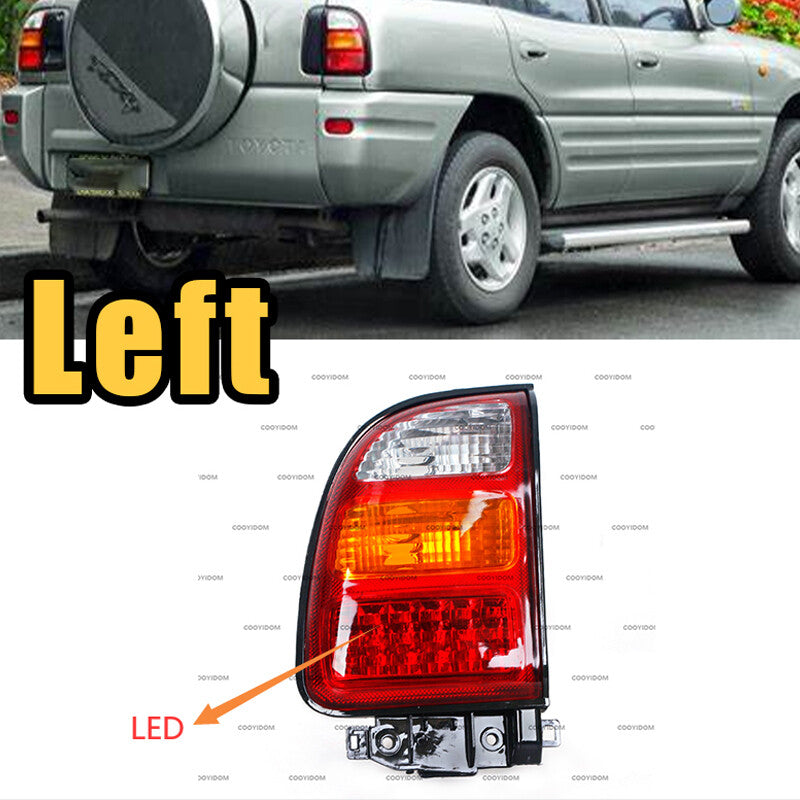 Left LED modified taillight signal light suitable for Toyota RAV4 (1998-2000)