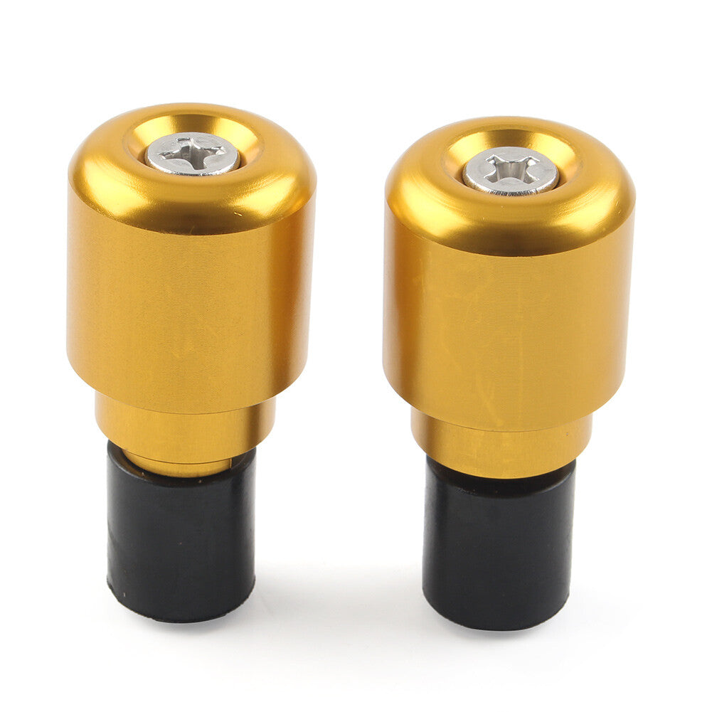 Lenkergriffe Bar End Slider Cap f¨¹r for HONDA CBR1000RR Motorrad Aluminum Gold
