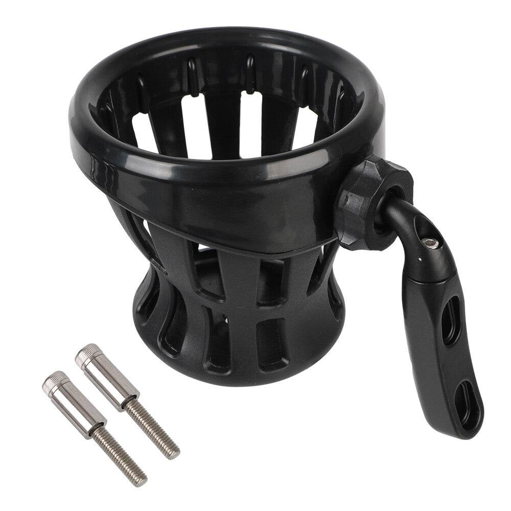 Motorcycle Handlebar Cup Holder Drink W/ Mesh Basket Mount for Honda Goldwing