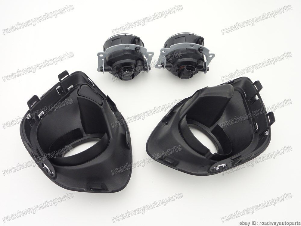 Driving Fog Light Lamps w/Cover for Mitsubishi Outlander Sport ASX RVR 2013-2015