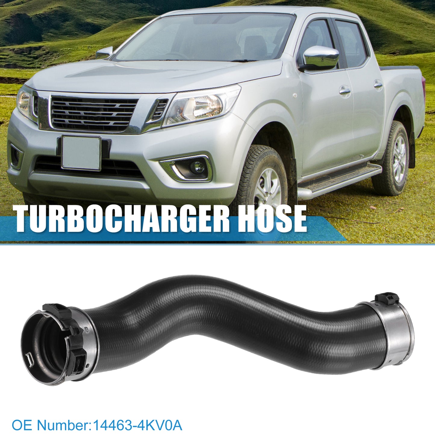 NEW Turbocharger Intercooler Outer Hose No.14463-4KV0A for Nissan NP300 D40 D23
