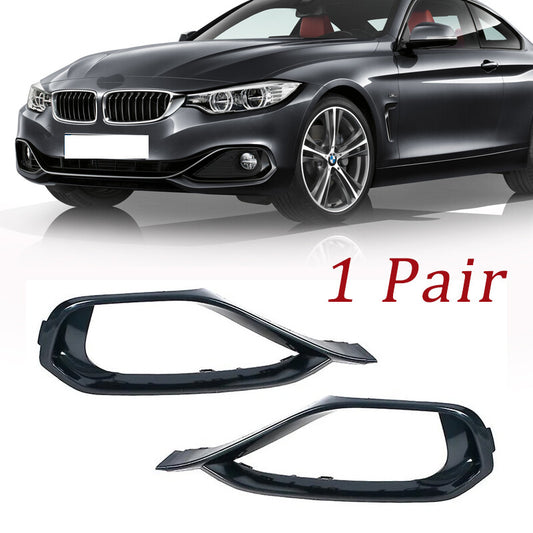 2-piece front bumper fog light frame for BMW 4 Series F32 F33 F36 (2013-2016)