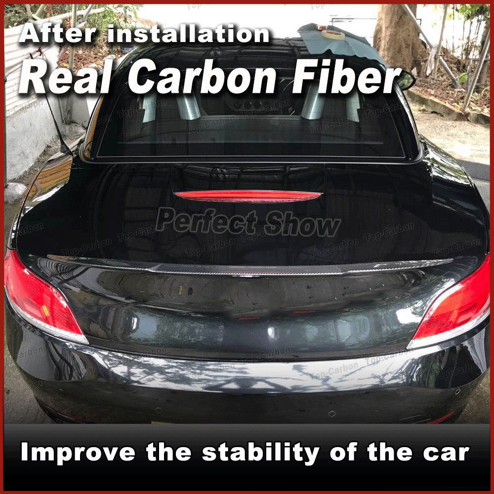 Carbon Fiber Rear Trunk Spoiler Boot Wing Lip for BMW Z4 E89 20i 23i 28i 2009-15