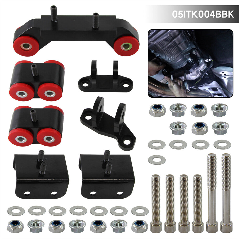 Engine Transmission Motor Mount Kit for Subaru Impreza 93-12 WRX / STI 02-14