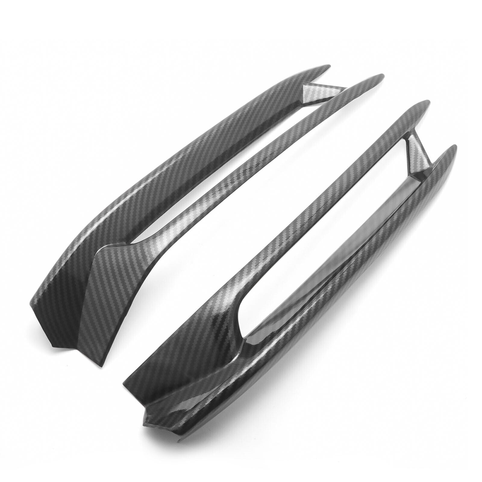 for Honda Accord 2018 2019 2020 ABS Carbon Fiber Front Fog Lamp Light Cover Trim