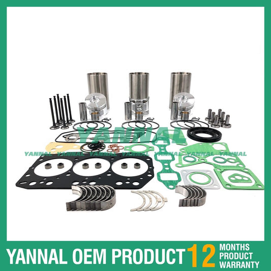 New 3TNV82 Overhaul and Rebuild Kit with Gaskets for Yanmar Diesel Engines