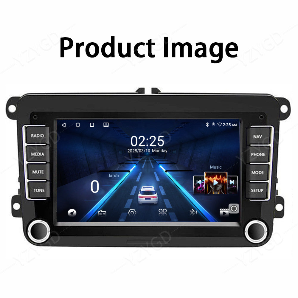 for VW for Volkswagen for Golf / for Tiguan 7 Car Stereo Radio GPS Apple Carplay Android 14