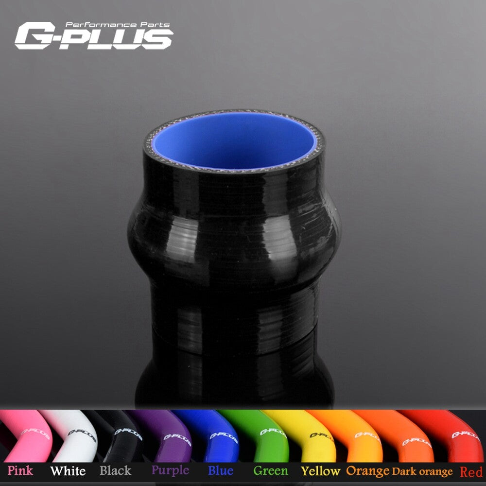 new silicone black flexible intercooler coupling tubing suitable for 51mm Hump Straight