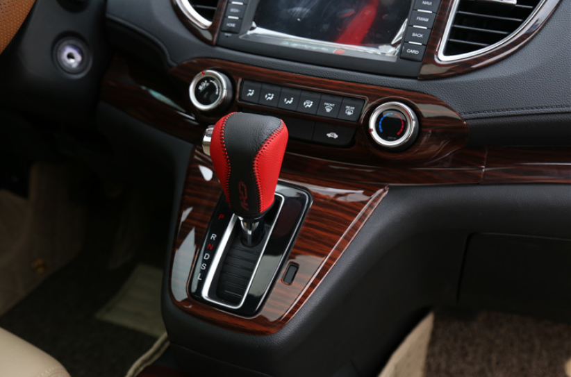 for Honda CRV CR-V 2012-2016 Peach Wood Grain ABS Console Gear Shift Panel Cover